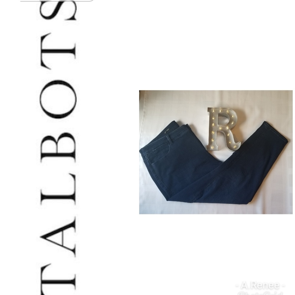 NYC SALE - Talbots Jeggings 22W Petite Denim